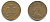 Великобритания 2 пенса 1980 Елизавета II (1952-2022) KM 916, Spink 4235 (C1) бронза 177-823