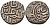 Индия 2 гани 1296-1316 AD Делийский Султанат, Ала аль-Дин Мохаммед биллон 192-916
