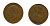 Великобритания 1 пенни 1921 Георг V (1910-1936) KM 810, Spink 4051 бронза 47-515