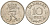 ДАНИЯ 10 ЭРЕ 1972 S; S, ФРЕДЕРИК IX (1947-1972) KM 849.2 медно-никель 4364-2524