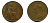 Великобритания 1 пенни 1948 Георг VI (1936-1952) KM 845, Spink 4114 бронза 57-142
