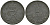 Дания 1 эре 1956 Фредерик IX (1947-1972) KM 839 цинк 4136-358
