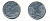 Бразилия 5 крузейро 1990 фермер KM 618.1 нержавеющая сталь aUNC 93-967