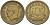 Монако 2 франка 1945 Луи II (1922-1949) KM 121а алюминиевая бронза 73-1427