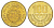 Коста-Рика 100 колонов 2014 KM 240a сталь плакированная латунью UNC 4642-956