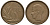 БЕЛЬГИЯ 20 ФРАНКОВ 1980 BELGIE, БОДУЭН I (1951-1993) KM 160 никель бронза VG 4182-632
