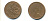 Канада 1 цент 1977 Елизавета II (1952-2022), кленовый лист KM 59.1 бронза 177-1349