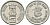 Индия 5 рупий 1995 50 лет FAO KM 157 медно-никель 95-121