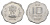 Индия 10 пайс 1987 Без отметки монетного двора - Калькутта KM 39 алюминий UNC 4650-1017