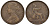 Великобритания 1 пенни 1872 Виктория (1837-1901) KM 749.2, Spink 3954 бронза 1524-634