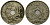 Бельгия 10 сантимов 1921 Belgie KM 86 медно-никель 4172-632