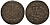 МЕКСИКА 1/4 РЕАЛА 1836 ПЕРВАЯ РЕСПУБЛИКА, МЕХИКО СИТИ KM 358 медь VF- 3334-525