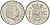 Нидерланды 1 гульден 1968 Юлиана (1948-1980) KM 184a никель UNC 4579-522