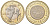 Япония 500 йен 2011 Yr. 23, серия 47 префектур Японии - Тояма Y 171 биметалл UNC 106-1046