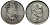 Италия 500 лир 1982 100 ЛЕТ СМЕРТИ ГАРИБАЛЬДИ KM 112 серебро UNC 1521-1422