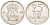 Швеция 25 эре 1964 U, Густав VI Адольф (1950-1973) KM 836 медно-никель 4516-461