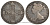 Великобритания 1/2 кроны 1707 E (Эксетер), Анна (1702-1714) KM 525.2, Spink 3605 серебро 00-814-68