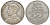 Фиджи 1 флорин 1934 Георг V (1910-1936), герб Фиджи KM 5 серебро 91-1244