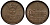 Данциг 1 пфенниг 1937 J. D 2, KM 140 бронза 4127-612