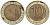 СССР 10 рублей 1991 ЛМД, ГКЧП KM 295, Федорин 15 биметалл 4132-251