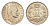 Сербия 50 пара 1915 Петр I (1903-1918) KM 24 серебро UNC 1518-211