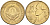 Югославия 10 динаров 1963 KM 39 алюминиевая бронза UNC 4582-1053