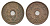 Дания 2 эре 1939 N, Кристиан X (1912-1947) KM 827 бронза 4701-915
