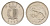 Мальта 10 центов 1991 золотая макрель KM 96 медно-никель aUNC 4632-863