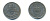 Венгрия 20 филлеров 1920 КВ, Карл I (1916-1918), редкий год KM 498 железо 83-1327