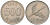 Южная Корея 500 вон 1995 маньчжурский журавль KM 27 медно-никель 4604-1045