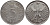 ФРГ 5 марок 1951 J (Гамбург), J. 387, KM 112.1 серебро 84-125