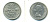 Великобритания 6 пенсов 1966 Елизавета II (1952-2022) KM 903, Spink 4149 медно-никель 23-857