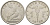 БЕЛЬГИЯ 1 ФРАНК 1922 BELGIE, АЛЬБЕРТ I (1909-1934) KM 90 никель 119-415