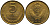 СССР 5 КОПЕЕК 1988 ММД KM 129а, Федорин 140 алюминиевая бронза UNC 181-246