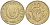 Кипр 10 центов 1992 амфора KM 56.3 никель латунь    4595-937