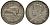 Новая Зеландия 1 флорин 1934 Георг V (1910-1936), птичка киви KM 4 серебро 272-1311