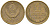 СССР 1 копейка 1981 Y 126a, Schon 75a латунь 4613-555