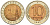 СССР 10 рублей 1991 ЛМД, ГКЧП KM 295, Федорин 15 биметалл 4128-315