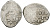 Великое Княжество Московское копейка 1535-1547 Иван IV Васильевич, Псковский монетный двор, 0,68 ГР ГиК №74 серебро 00-00