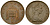 Великобритания 1 пенни 1971 Елизавета II (1952-2022) KM 915, Spink 4237 (B1) бронза 4138-1257