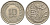 Сингапур 10 центов 1969 морской конек KM 3 медно-никель 4448-514