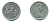Великобритания 5 пенсов 1980 Елизавета II (1952-2022) KM 911, Spink 4233 (D1) медно-никель 4379-1456