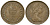 Великобритания 1/2 пенни 1971 Елизавета II (1952-2022) KM 914, Spink 4239 бронза 4136-1139