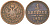 Австрия 1 крейцер 1851 A, Франц Иосиф I (1848-1916) KM 2185 медь 4615-263