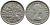 Великобритания 6 пенсов 1954 Елизавета II (1952-2022) KM 903, Spink 4149 медно-никель 4392-162
