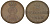 Ганновер 2 пфеннига 1842 S, Эрнст Август (1837-1851) KM 174.2, AKS 123, J. 55 медь 75-1735