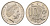 Австралия 10 центов 1999 Елизавета II (1952-2022), птица лирахвост KM 402 медно-никель 4384-333