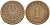 ГЕРМАНИЯ 1 ПФЕННИГ 1889 D, СТАРОГЕРБОВКА KM 1, J. 1, Weege 1 медь 206-1269