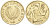 Кипр 2 цента 1985 первый год KM 54.2 никель латунь    4115-412