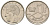 Бельгия 1 франк 1990 Belgie, Бодуэн I (1951-1993) KM 171 нержавеющая сталь 3458-1257